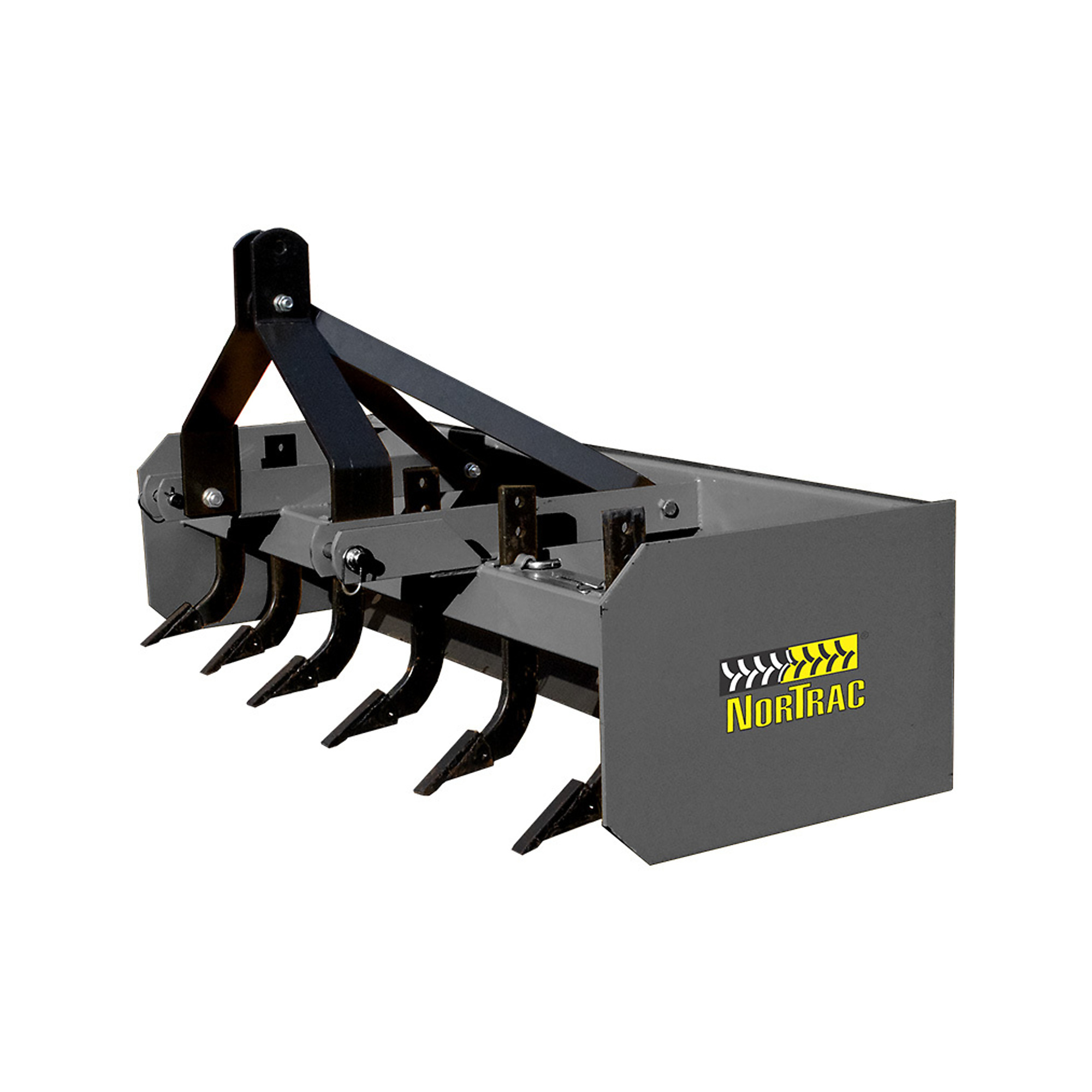 NorTrac 4.5ft. 3-Pt. Box Blade, Category 1